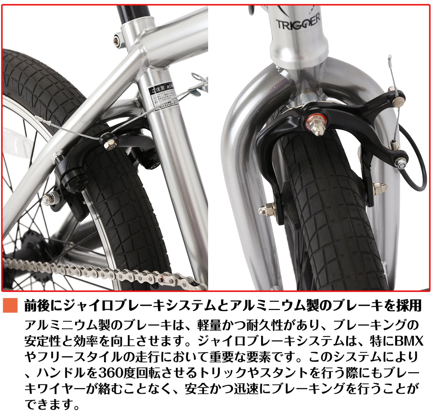 SPEEDWORLD BMXバイク 20インチ YS-BMX200 詳細画像