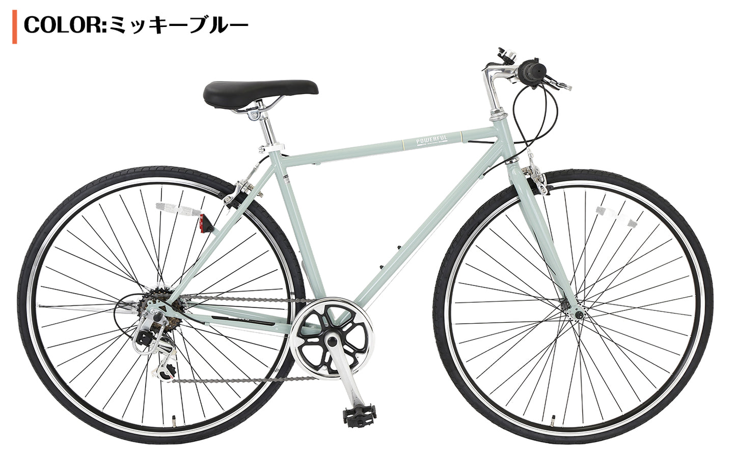 SPEEDWORLD クロスバイク 700C 6段変速 YS-CBKB700
