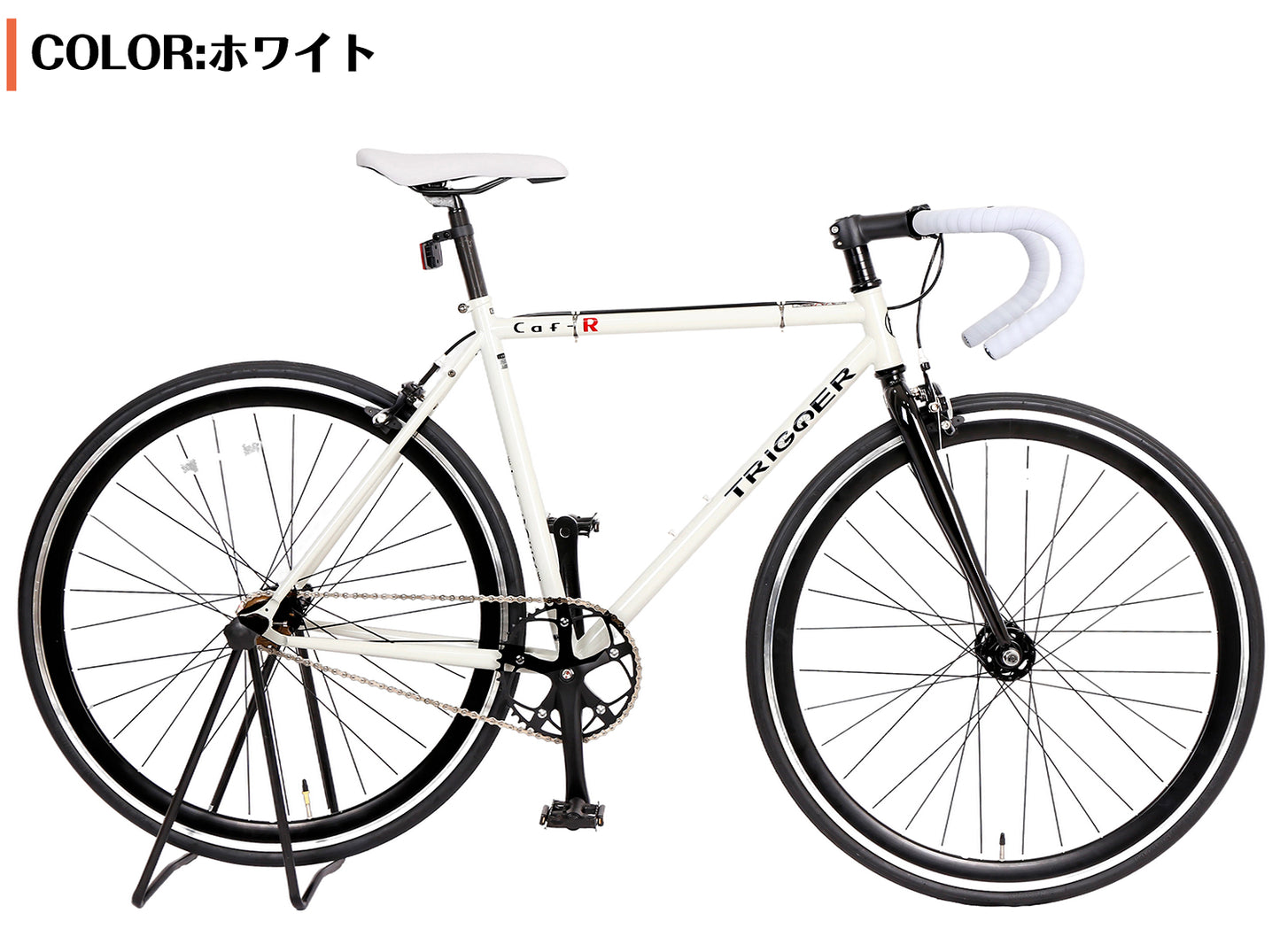 SPEEDWORLD ピストバイク 700C シングルスピード クロモリフレーム 固定・フリーギア切替対応 YS-CBTG700