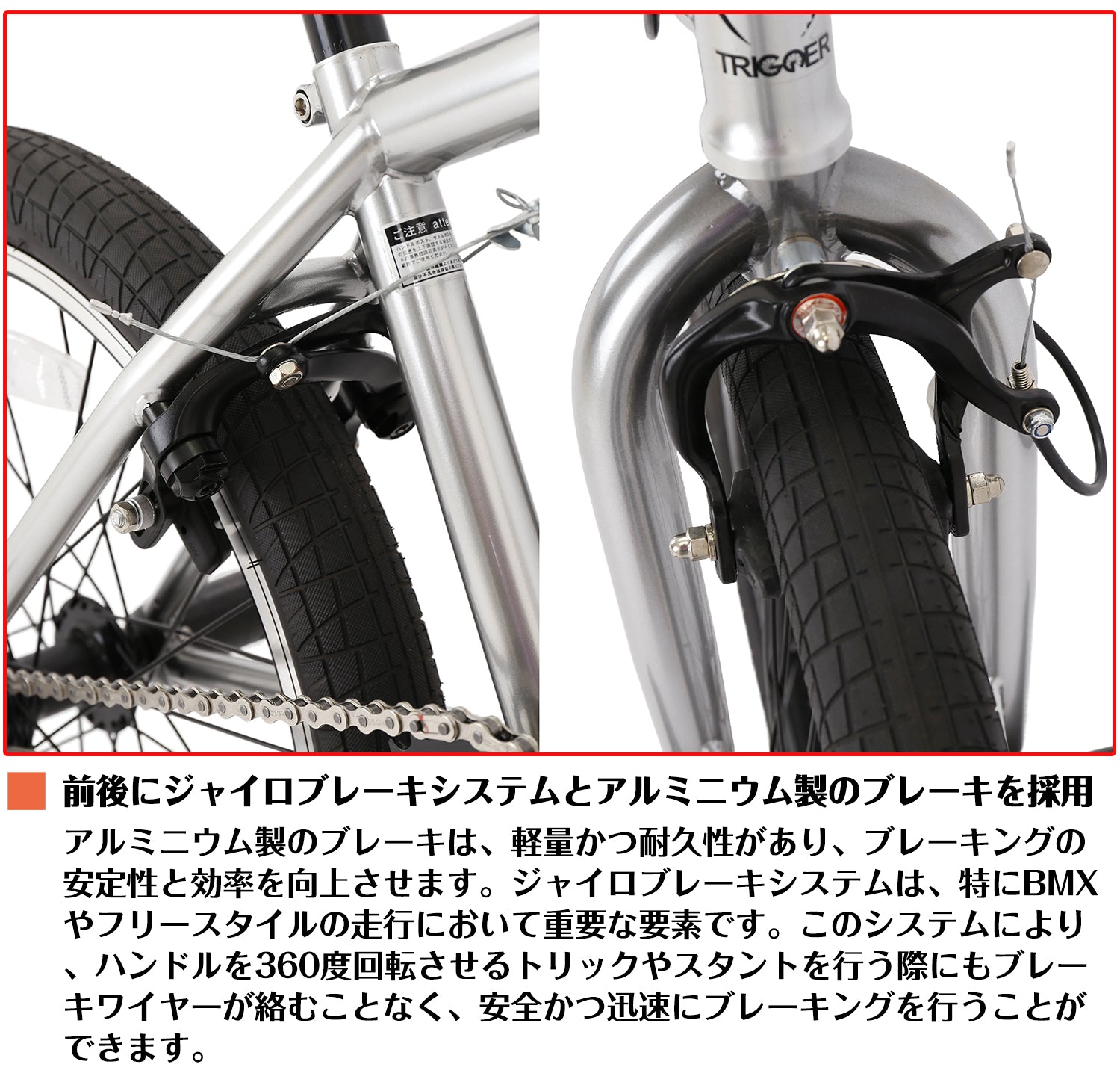 SPEEDWORLD BMXバイク 20インチ YS-BMX200 詳細画像
