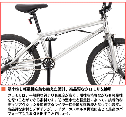 SPEEDWORLD BMX 20インチ シングルスピード フリースタイルバイク YS-BMX200
