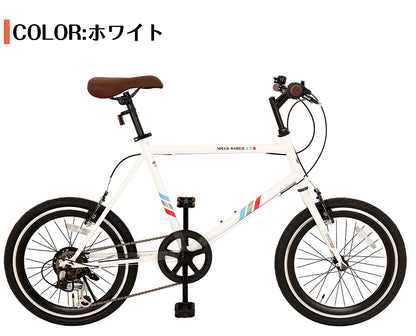 SPEEDWORLD 折りたたみ自転車 20インチ シマノ6段 YS-SKS207 詳細画像