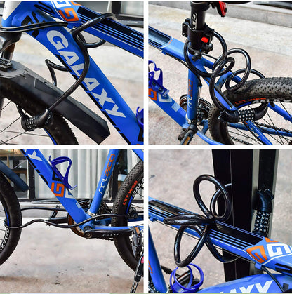 SPEEDWORLD チェーンロック 5桁ダイヤル式 自転車用 盗難防止 YS-TY566