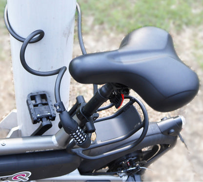 SPEEDWORLD チェーンロック 5桁ダイヤル式 自転車用 盗難防止 YS-TY566