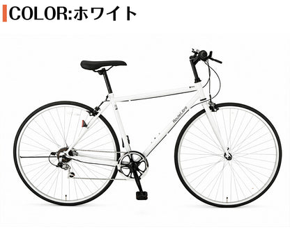 SPEEDWORLD ロードバイク 700インチ シマノ6段 YS-ASCRS700 ホワイト