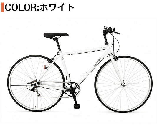 SPEEDWORLD ロードバイク 700インチ シマノ6段 YS-ASCRS700 ホワイト