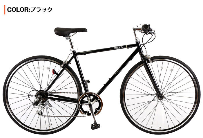 SPEEDWORLD クロスバイク 700C 6段変速 YS-CBKB700