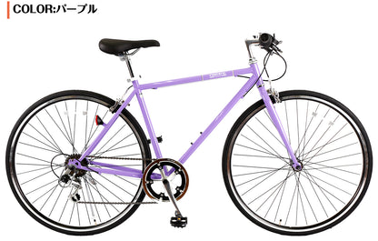 SPEEDWORLD クロスバイク 700C 6段変速 YS-CBKB700