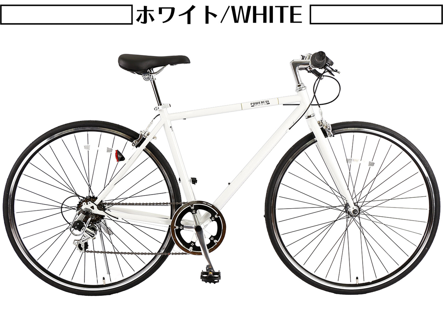 自転車 クロスバイク  700C 27インチ シマノ6段変速 初心者 適用身長150cm オシャレ 通勤 通学 大人 女性 学生【組立動画付き】