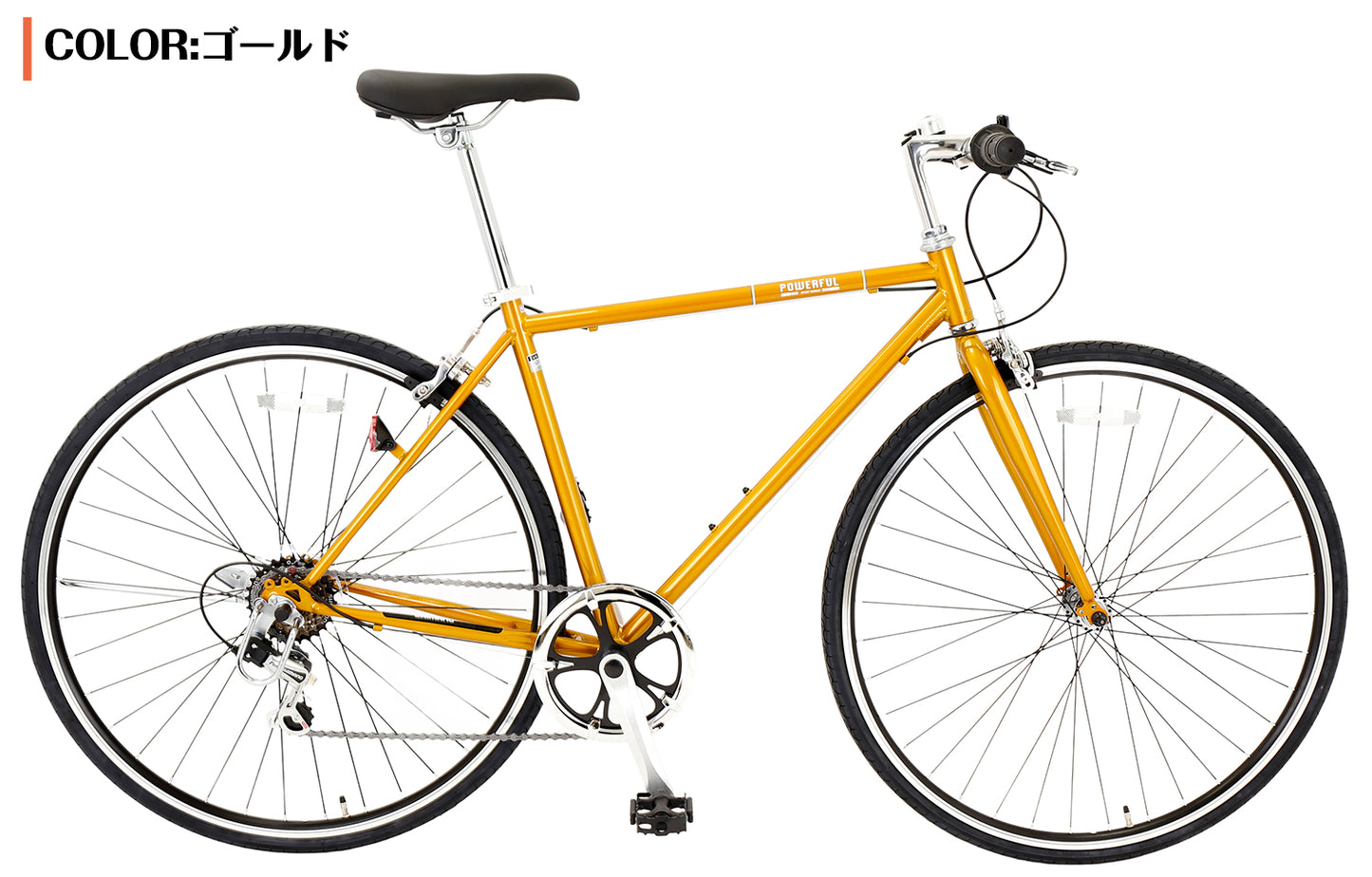SPEEDWORLD クロスバイク 700C 6段変速 YS-CBKB700