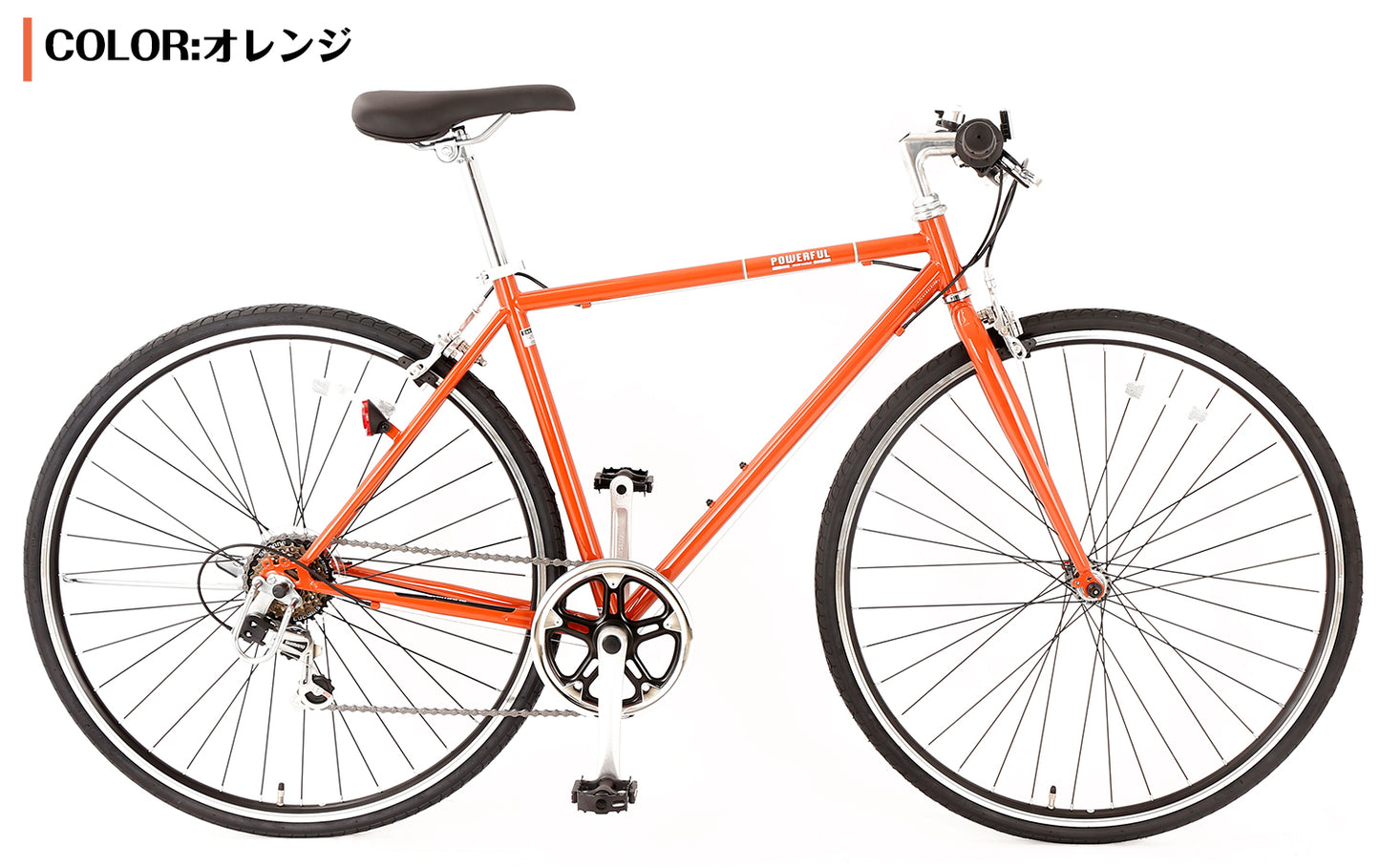SPEEDWORLD クロスバイク 700C 6段変速 YS-CBKB700