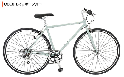 SPEEDWORLD クロスバイク 700C 6段変速 YS-CBKB700