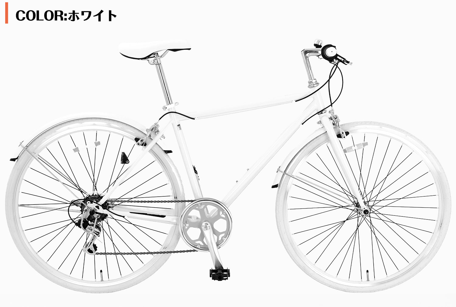 SPEEDWORLD クロスバイク 700インチ シマノ6段 YS-JC700 詳細画像