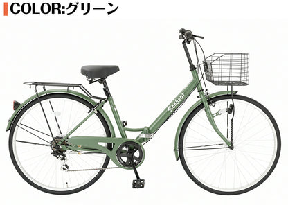 SPEEDWORLD 折りたたみ自転車 26インチ シマノ6段 YS-VCVA266